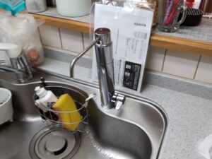 千葉キッチン取付け隊　浄水器の取替　施工後
